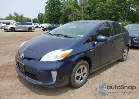 2013 Toyota Prius Two z USA, uszkodzony, nr VIN JTDKN3DU0D1645384
